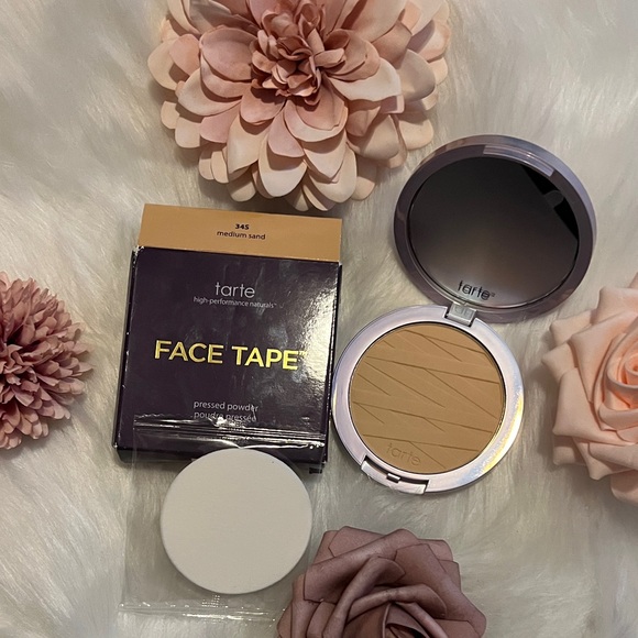 Tarte Face Tape Pressed Powder 34S Medium Sand - Picture 1 of 6